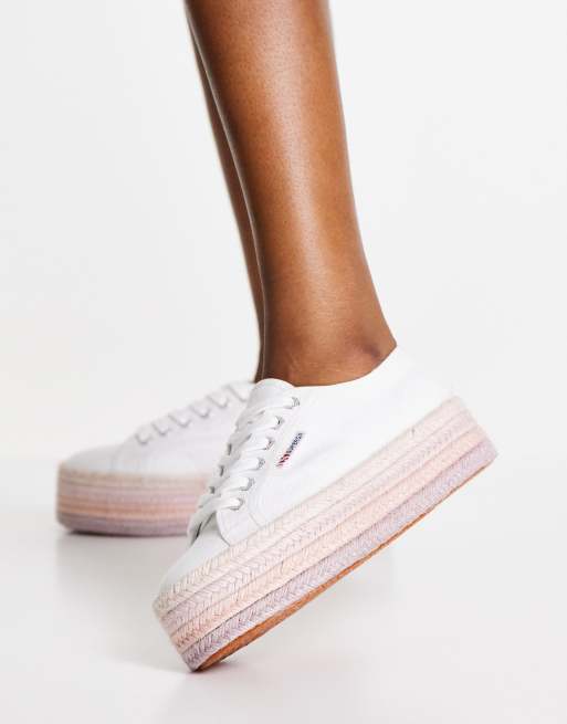 Superga store plateforme espadrille