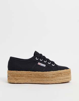 Espadrille flatform sale trainers