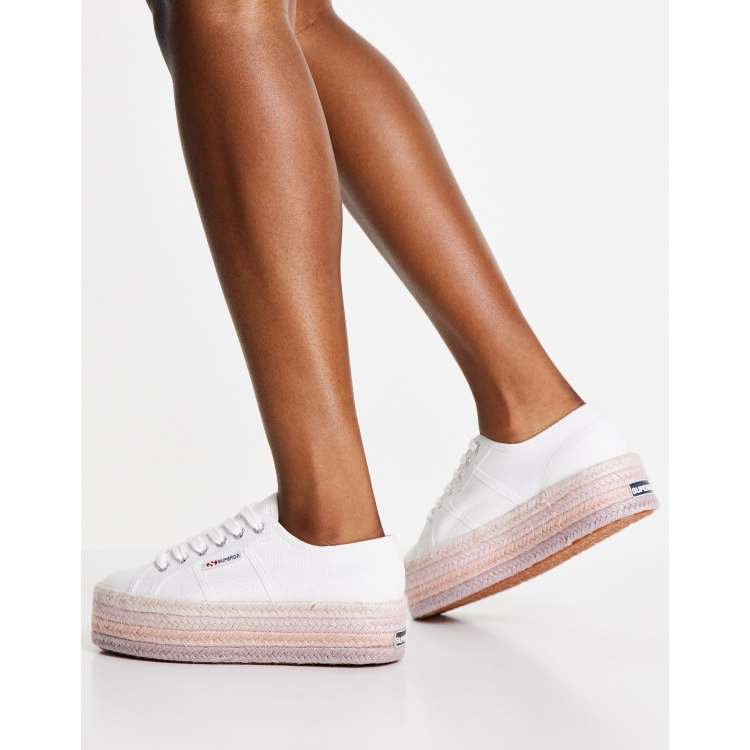 Superga nere shop e bianche