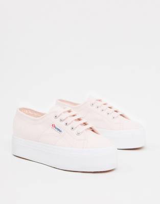 superga platform pink