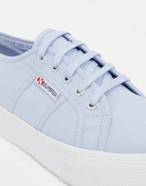 Blue superga outlet platform