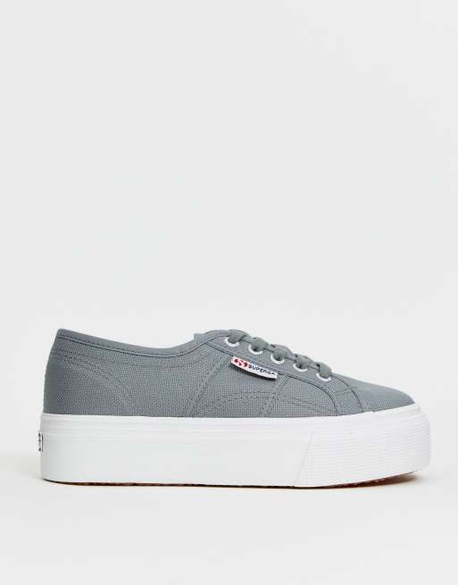 Superga light outlet grey platform