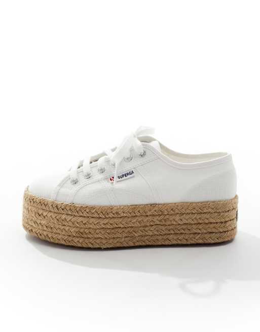 Superga white 279 flatform on sale trainers