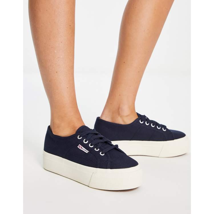 Superga 2024 shoes navy