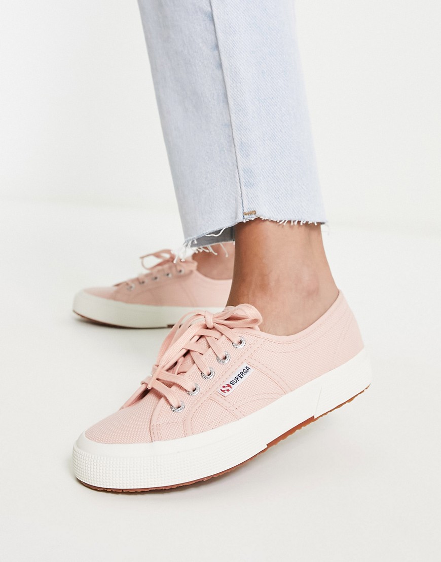 Superga 2790 flatform trainers in pink - exclusive to asos