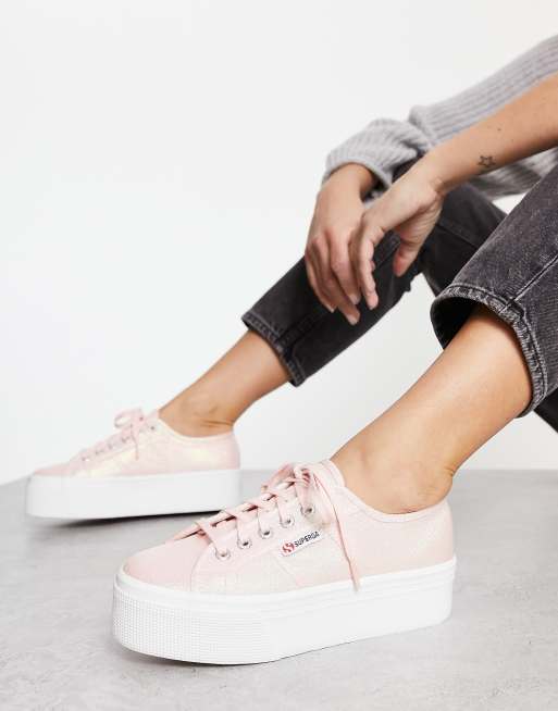 superga pink suede