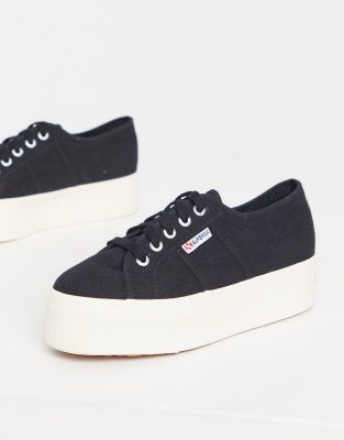 superga blanche plateforme