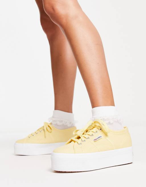 Superga gold hot sale plateau