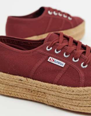 superga alte bordeaux