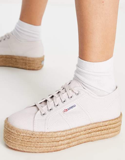 Superga con suola outlet in corda