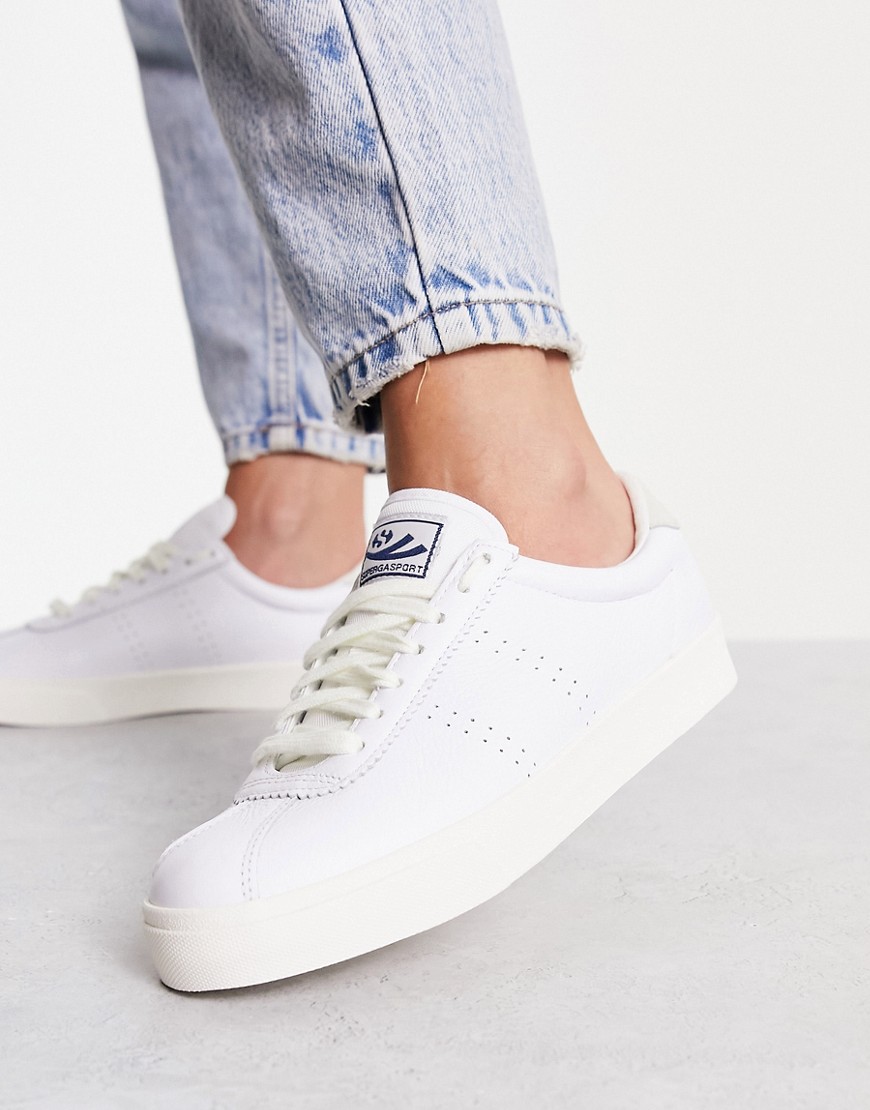 Superga 2843 Club S trainers in white leather