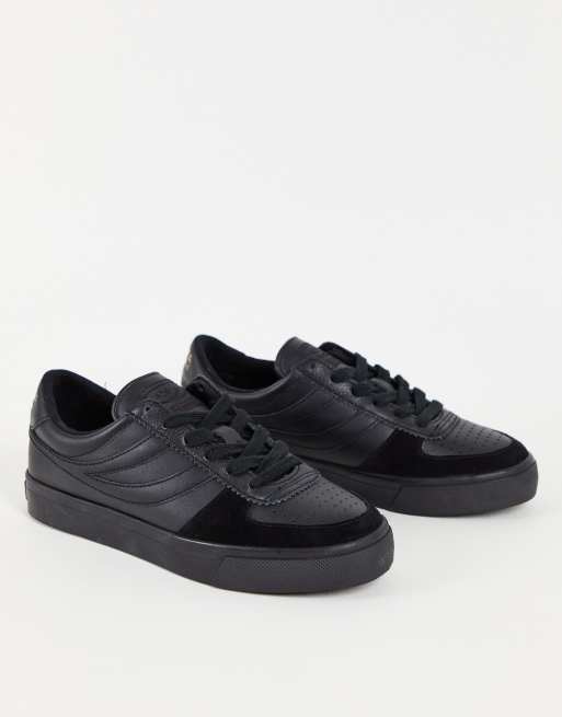 Superga - 2846 - Baskets à lacets - Noir