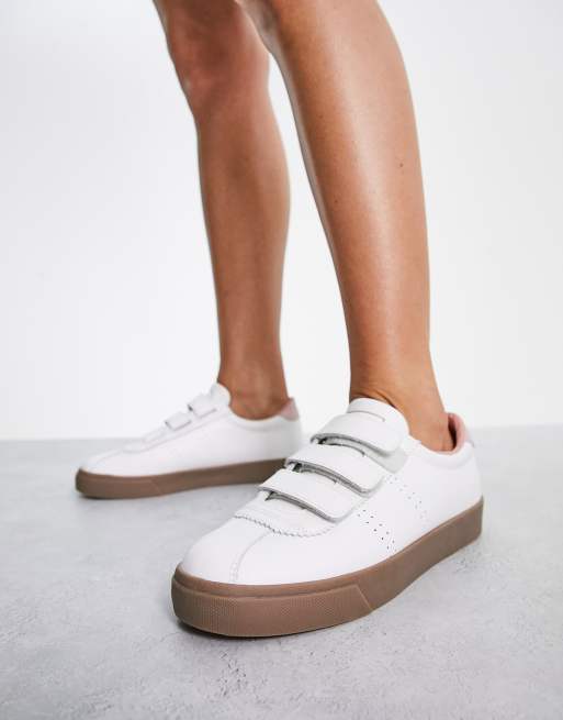 Superga bianche cheap e blu