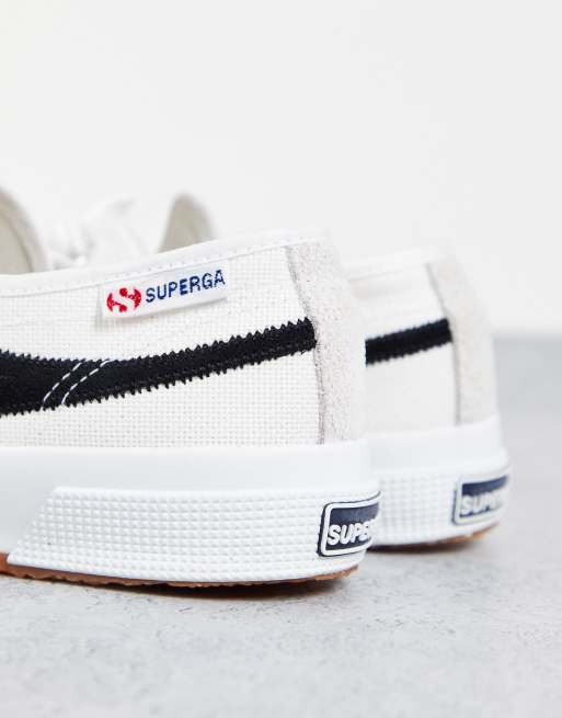 Superga nere store e bianche