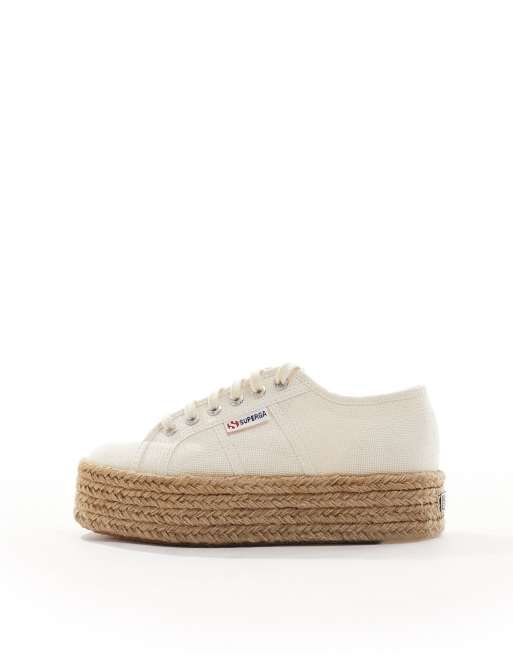 Superga hotsell semelle corde