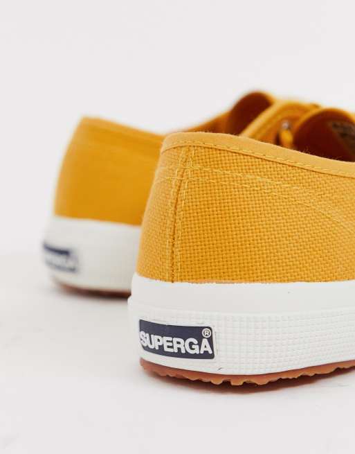 Superga alte clearance gialle