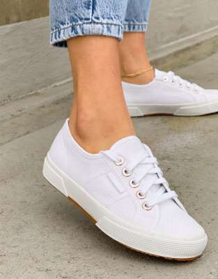 superga white plimsolls