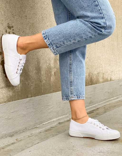 Superga store lace ups