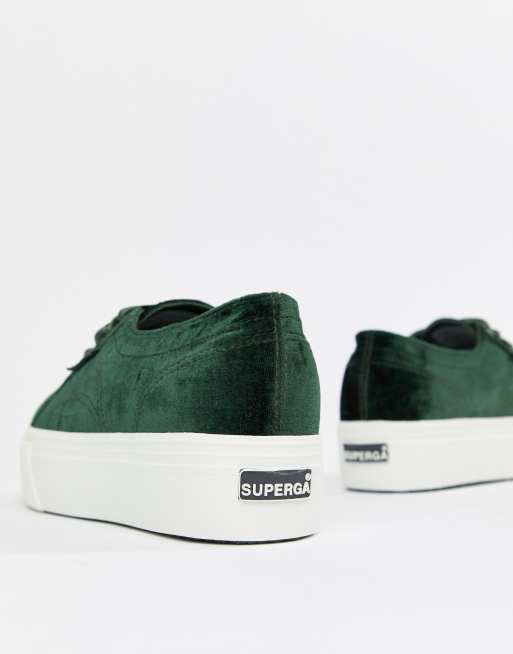 Superga velours new arrivals