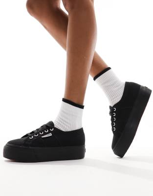 Superga - Sneaker in Schwarz