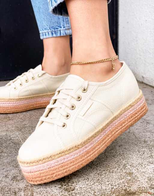 Superga alte con on sale corda