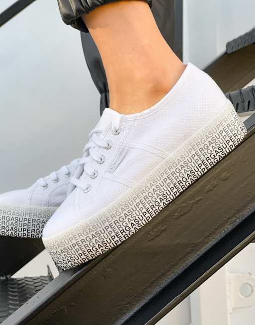 Superga con tacco hotsell