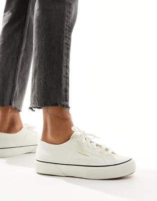 Superga trainers in off white