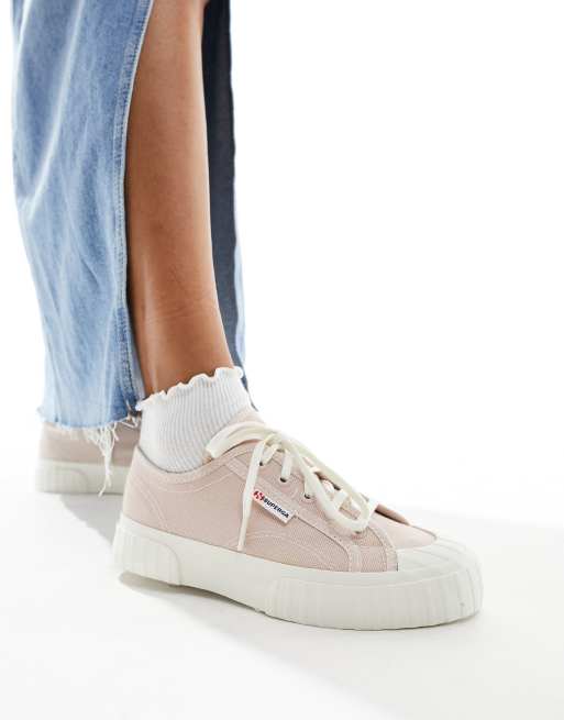 How to best sale lace superga trainers