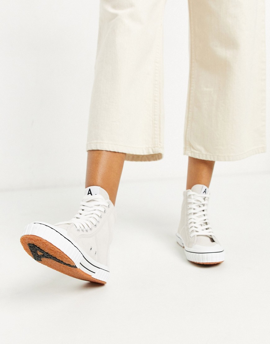 Superga x Alexa Chung - 2506 Cotu - Sneakers alte color crema-Bianco