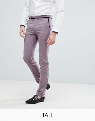 фото Супероблегающие брюки под смокинг noose & monkey tall-фиолетовый