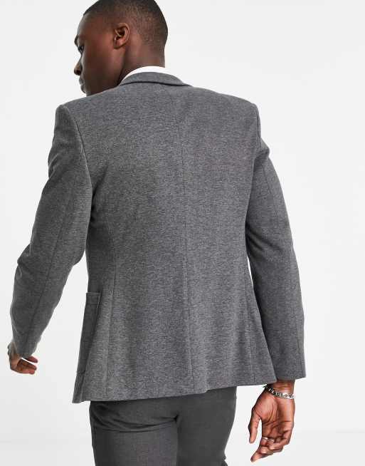 Superskinny jerseyblazer og kulfarvet fra ASOS DESIGN, 2 af 4