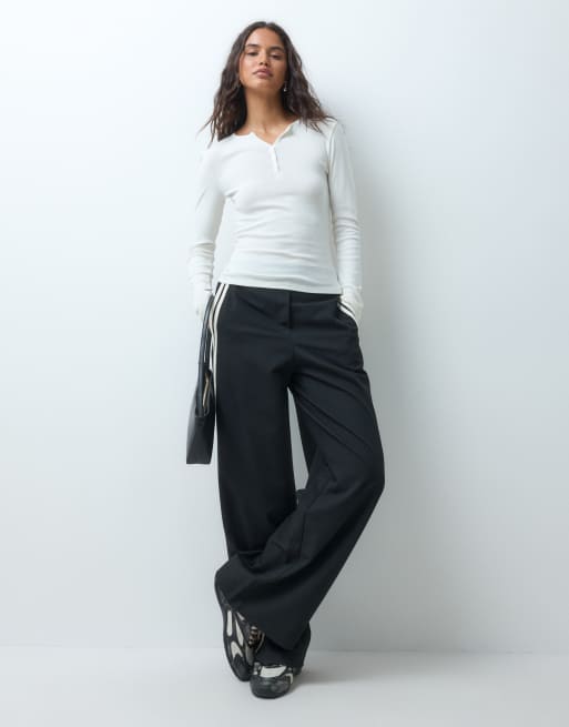 Supre Alexis Henley Langarmoberteil in Cremeweiß, 3 von 4