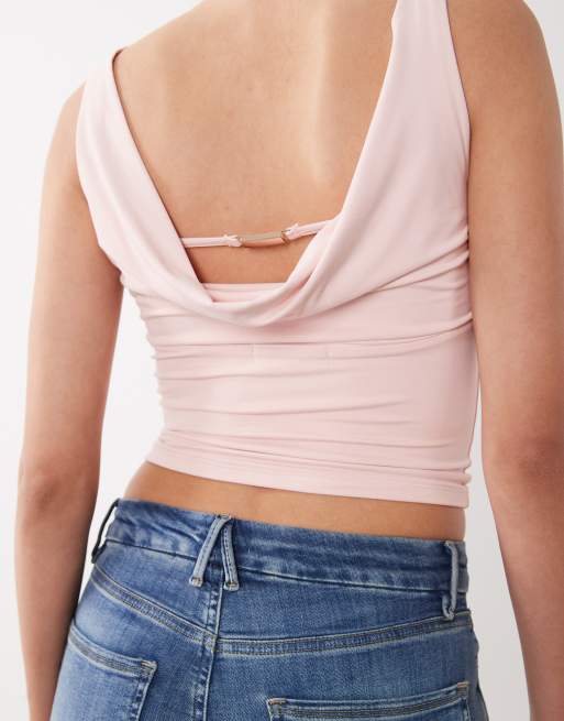 Supre – Chantelle – Graperosa, supermjuk topp med draperad ringning, 3 av 4