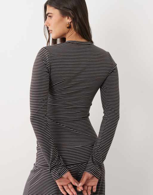 supre grey dress Scarlett Off Shoulder Maxi Dress