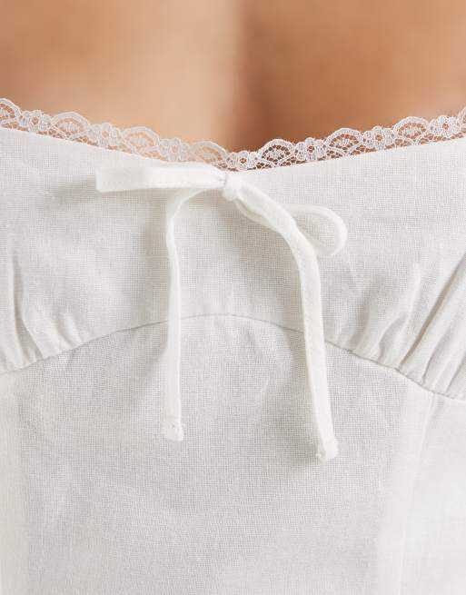 Supre – Imogen – Minikleid in sommerlichem Weiß, 3 von 4