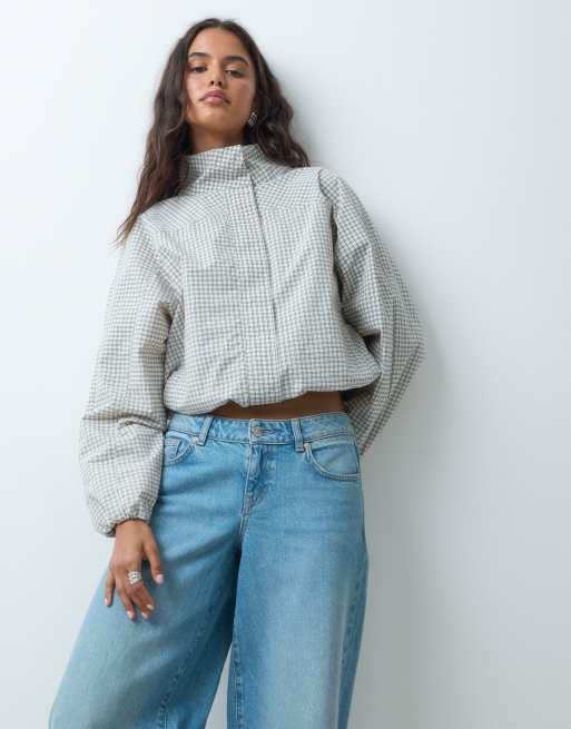 Supré – Ljusblå, baggy jeans med låg midja, 2 av 5