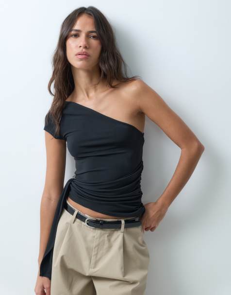 Supre - Lyra - Top asymétrique - Noir - view 1