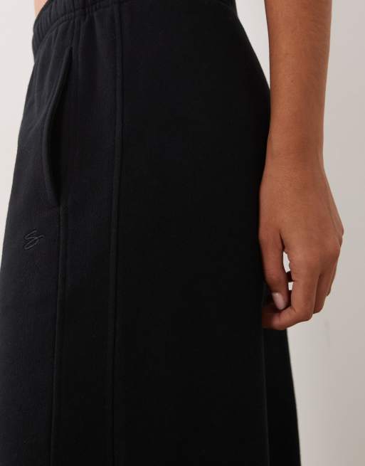 Supre Sasha pantalon de survêtement large noir, 5 de 5