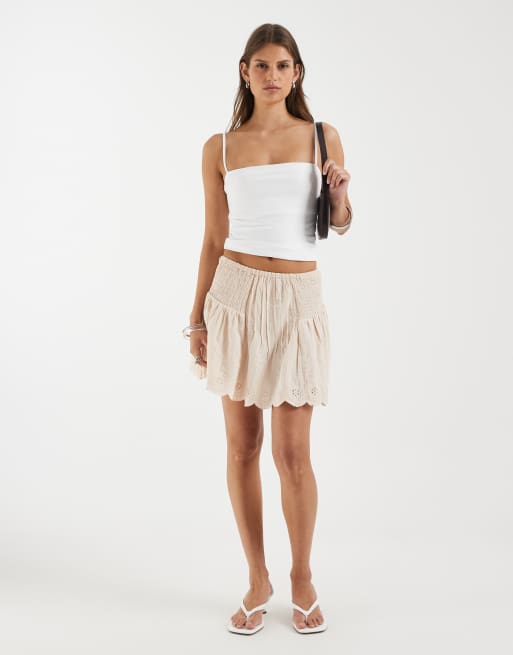 Supre Sleek Lizzie Cami top in white, 2 of 4