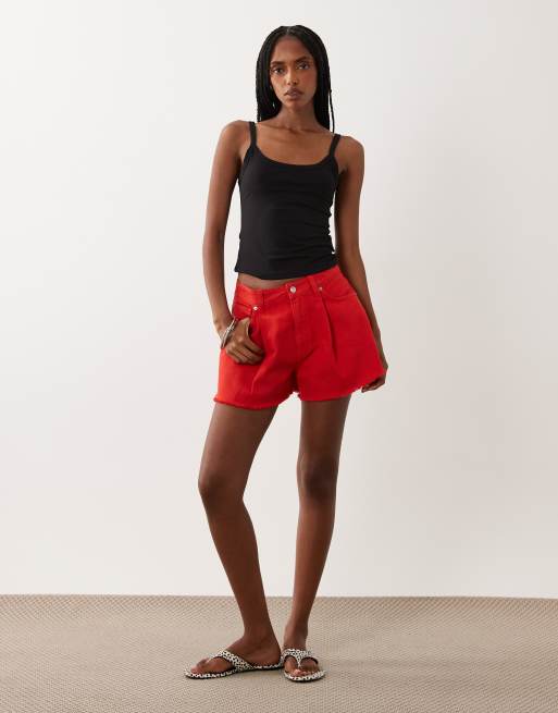 Supre sleek RiRi top med dyb rund hals i sort, 2 af 4