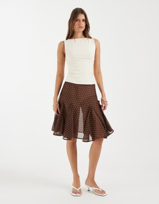 Supré Sleek – Yelena – Top w kolorze ecru, 2 z 4