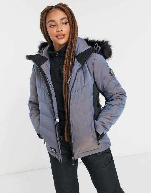 Aspen fur hotsell trimmed waterproof parka