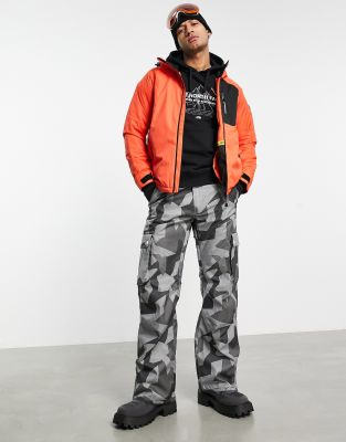 Surfanic Origin Ripstop Performance Ski Jacket In Orange ModeSens