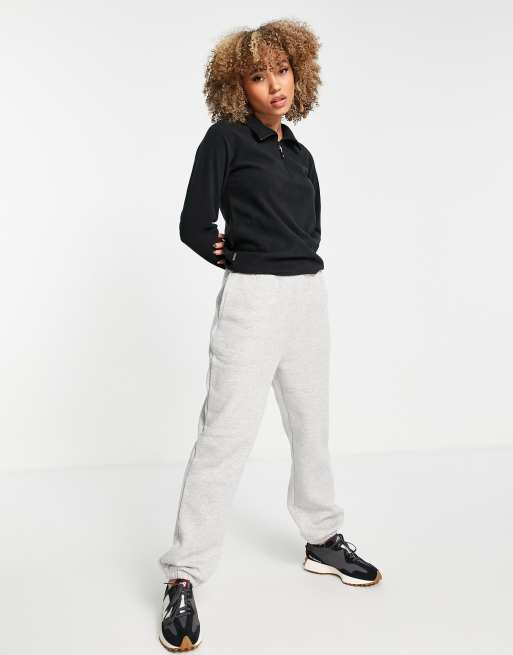 Surfanic Warm microfleece zip neck top in black, 4 of 4
