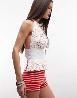 Susmie's Palmer Halterneck Top In Multi