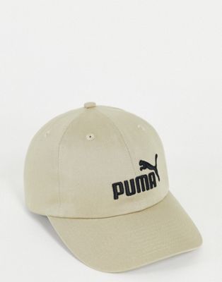фото Светло-бежевая кепка puma essentials-светло-бежевый цвет