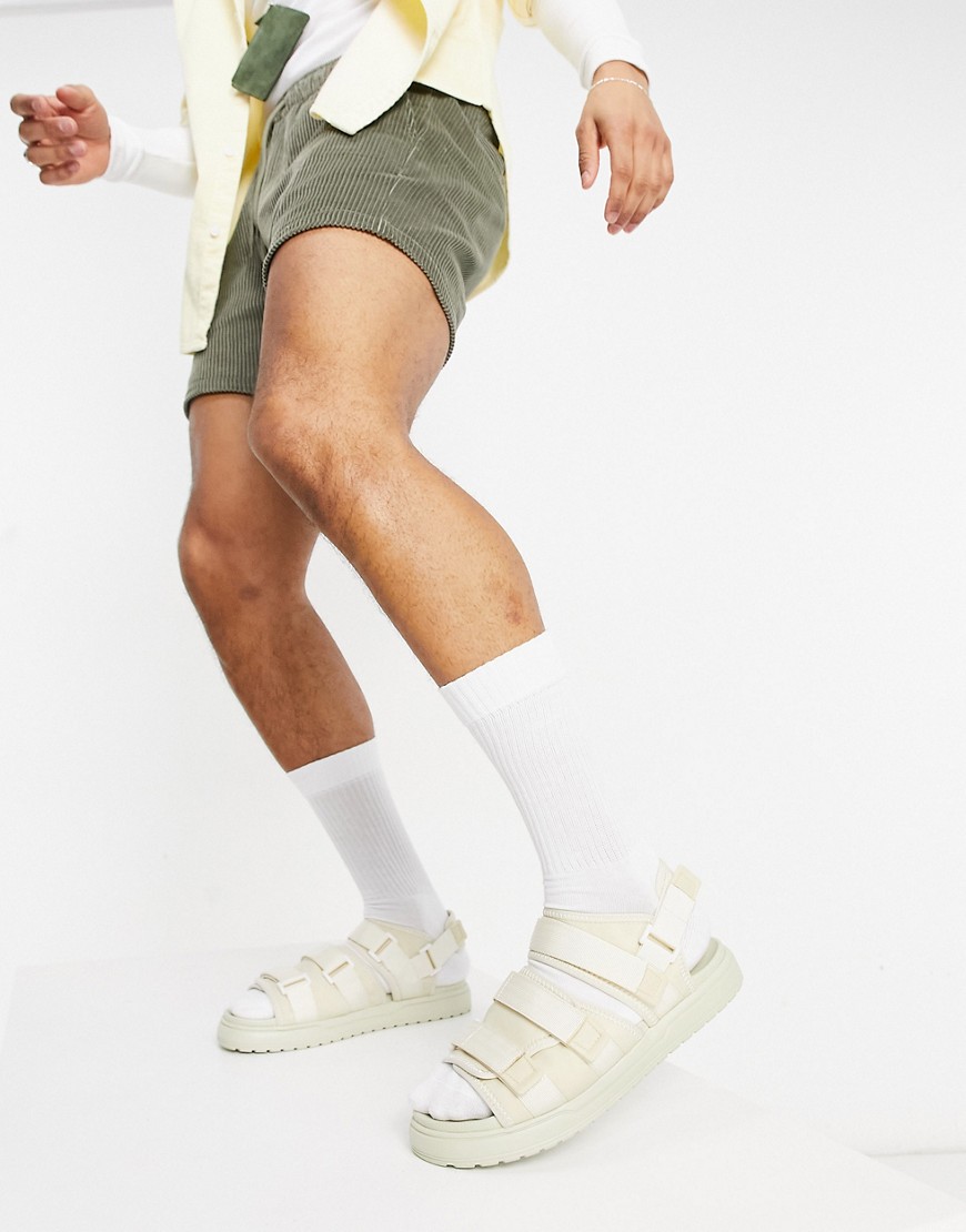 фото Светло-бежевые сандалии asos design-нейтральный
