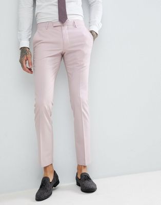 фото Светло-розовые облегающие брюки noose & monkey wedding-розовый