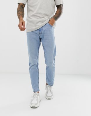 Bershka Denim super skinny мужские джинсы