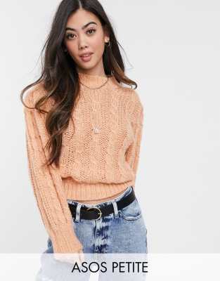 фото Свитер asos design petite-розовый asos petite